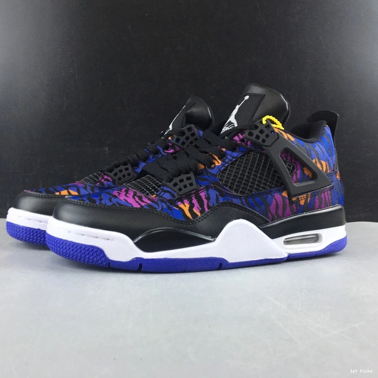 BQ9043-005 4 Rush - Black (GS) Violet Retro Jordan 1102